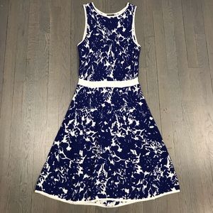 Ann Taylor Factory Petite Floral Sleeveless Dress